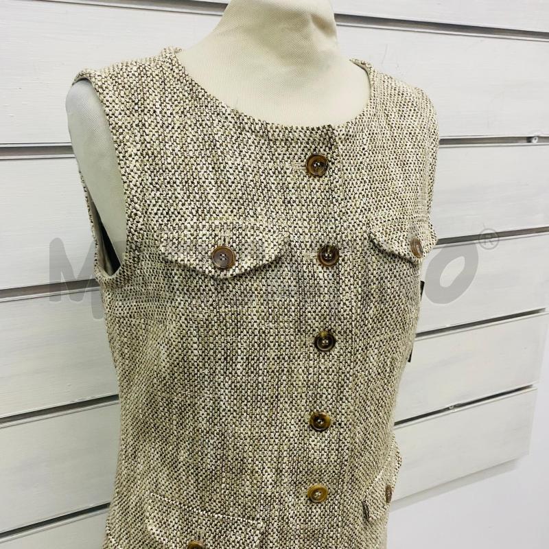 ABITO DONNA MAX MARA MALANGE BEIGE BOTTONI | Mercatino dell'Usato Lago patria - giugliano in c. 2