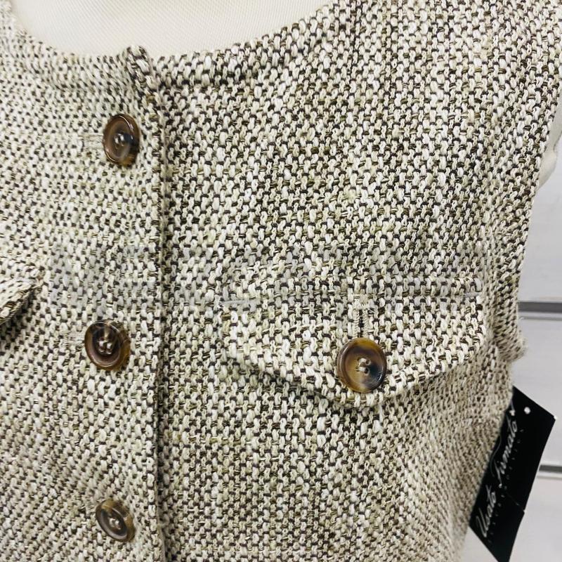 ABITO DONNA MAX MARA MALANGE BEIGE BOTTONI | Mercatino dell'Usato Lago patria - giugliano in c. 3