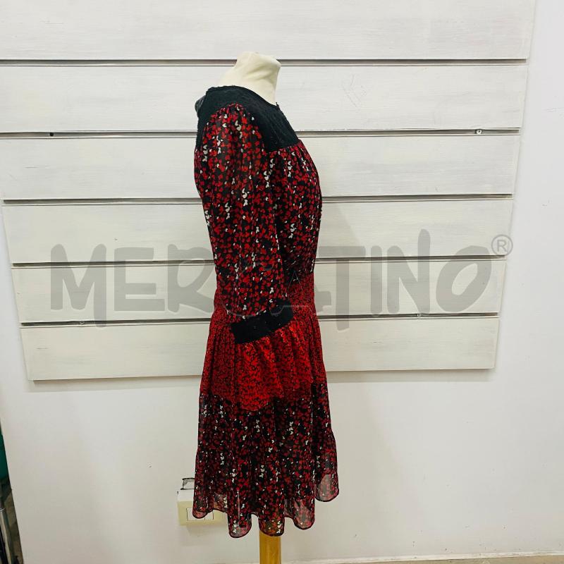 ABITO DONNA MICHAEL KORS NERO FANTASIA ROSSA VELO | Mercatino dell'Usato Lago patria - giugliano in c. 4
