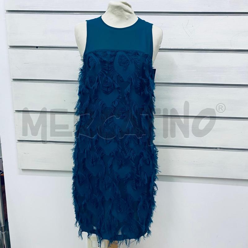 ABITO DONNA MICHAEL KORS PETROLIO PIUME  | Mercatino dell'Usato Lago patria - giugliano in c. 1