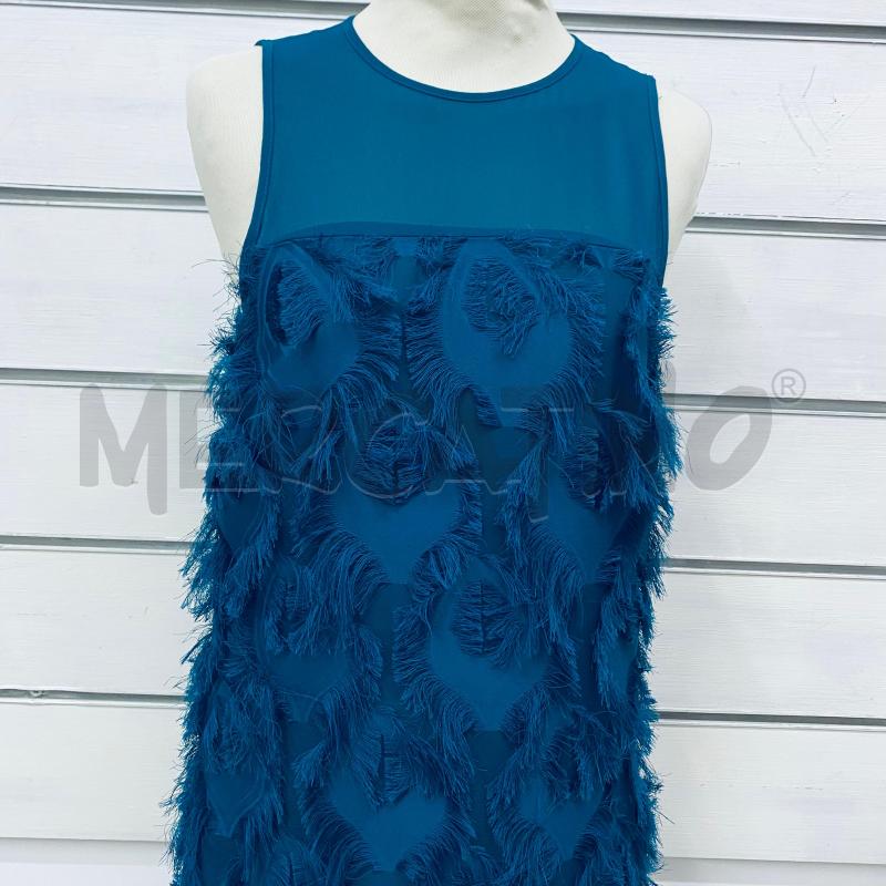 ABITO DONNA MICHAEL KORS PETROLIO PIUME  | Mercatino dell'Usato Lago patria - giugliano in c. 3