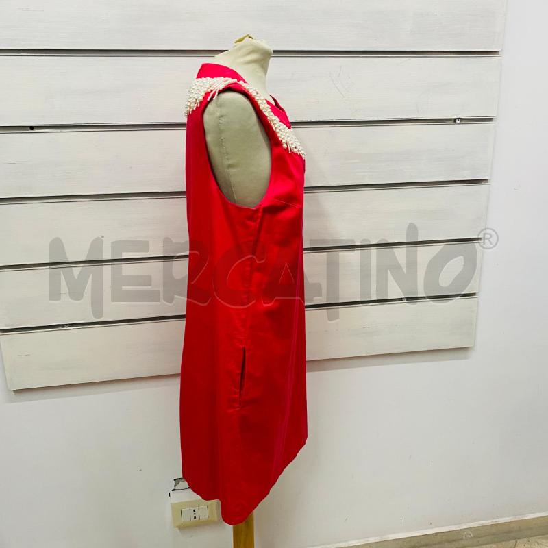 ABITO DONNA MISS NENETTE ROSA FRAGOLA PERLINE SCOLLO | Mercatino dell'Usato Lago patria - giugliano in c. 4