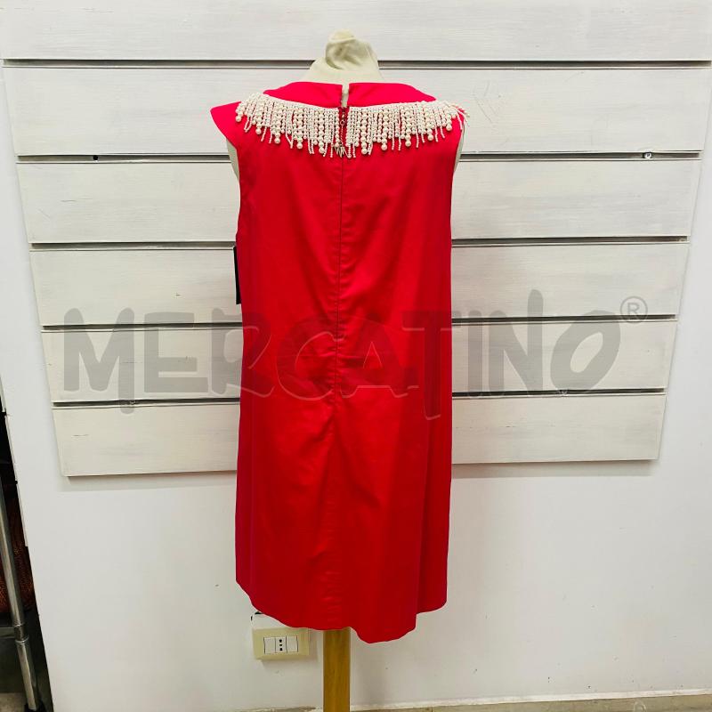 ABITO DONNA MISS NENETTE ROSA FRAGOLA PERLINE SCOLLO | Mercatino dell'Usato Lago patria - giugliano in c. 5