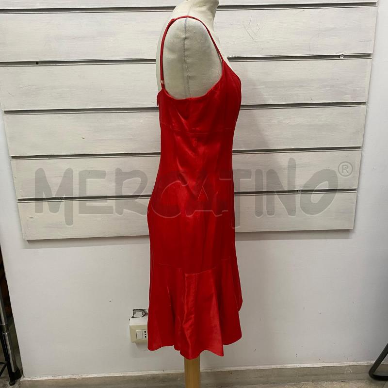 ABITO DONNA MOSCHINO JEANS ROSSO ACCESO ZIP DIETRO | Mercatino dell'Usato Lago patria - giugliano in c. 2