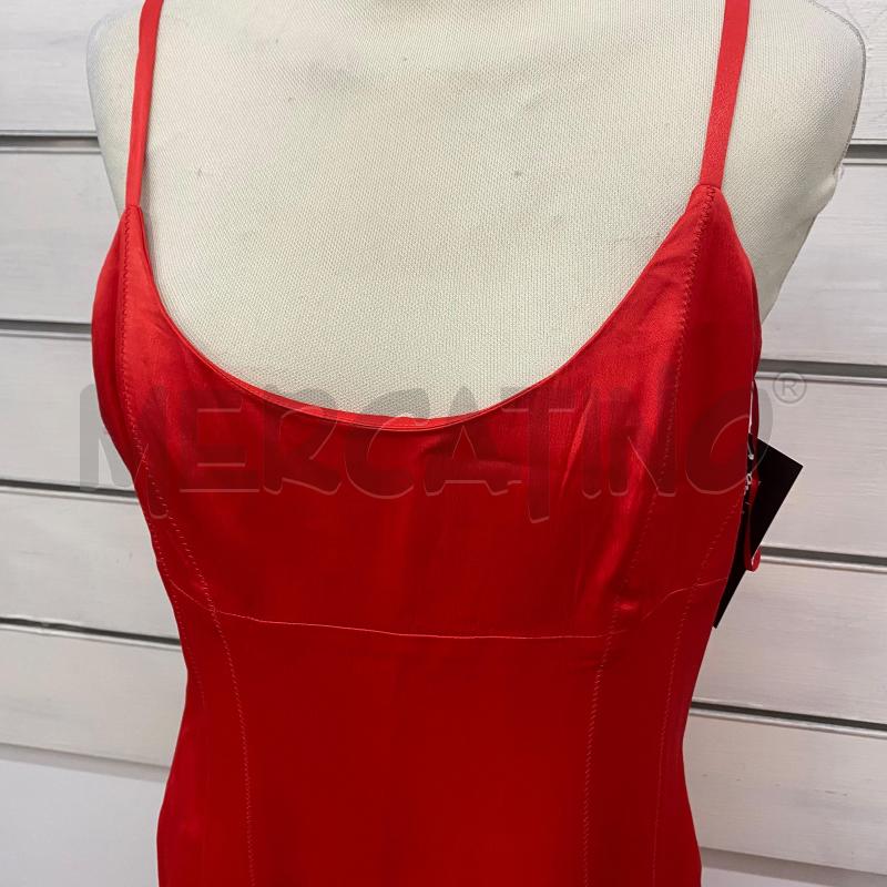 ABITO DONNA MOSCHINO JEANS ROSSO ACCESO ZIP DIETRO | Mercatino dell'Usato Lago patria - giugliano in c. 4