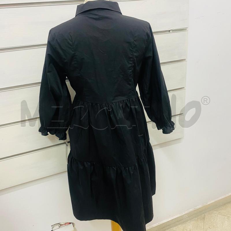 ABITO DONNA MOU NERO MODELLO CAMICIA CON BALZE | Mercatino dell'Usato Lago patria - giugliano in c. 5