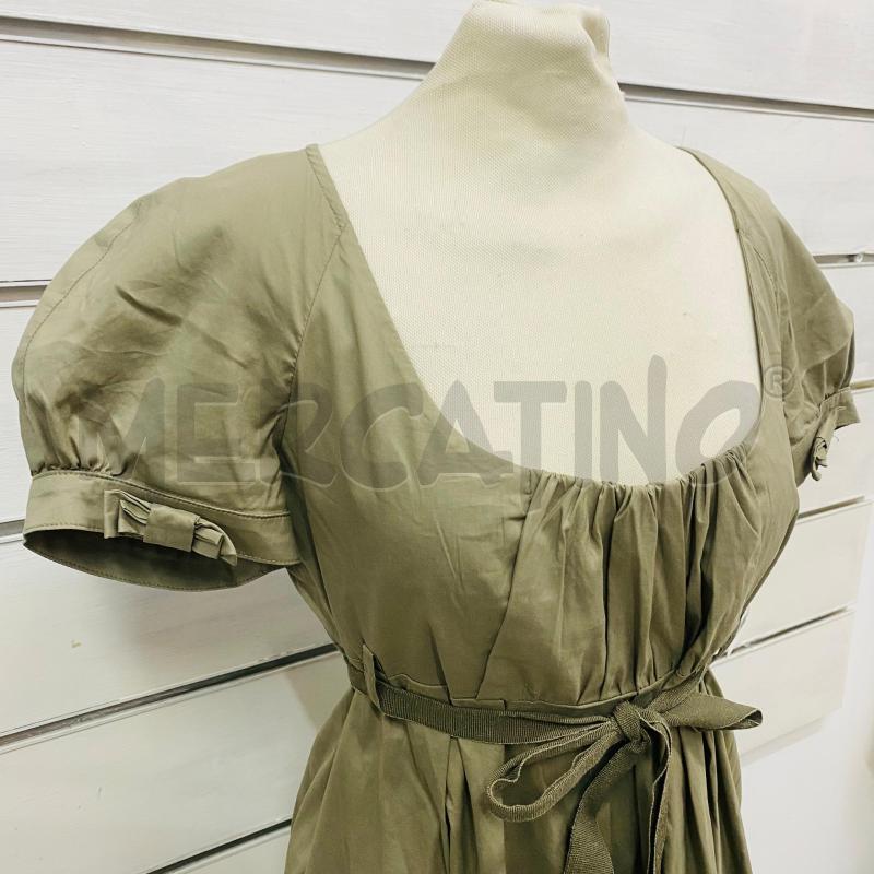 ABITO DONNA PATRIZIA PEPE VERDE SU MANICHE FIOCCHI | Mercatino dell'Usato Lago patria - giugliano in c. 2