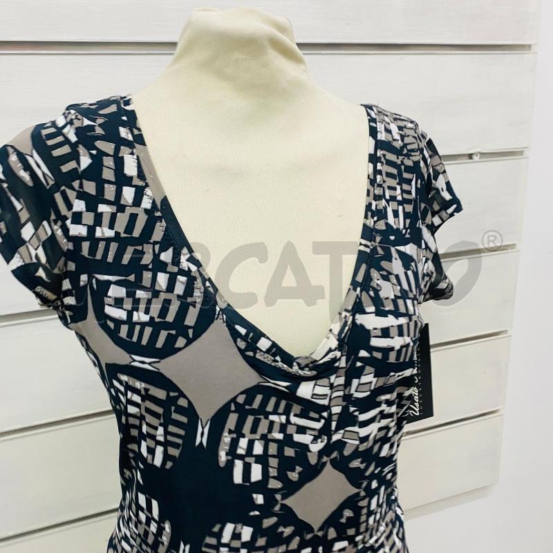 ABITO DONNA PENNY BLACK NERO BEIGE DISEGNI ASTRATTI | Mercatino dell'Usato Lago patria - giugliano in c. 2