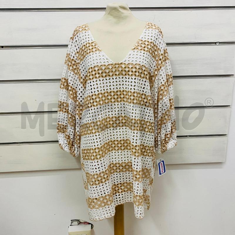 ABITO DONNA PHO TRAFORO PIZZO SAN GALLO BEIGE BIANCO | Mercatino dell'Usato Lago patria - giugliano in c. 1