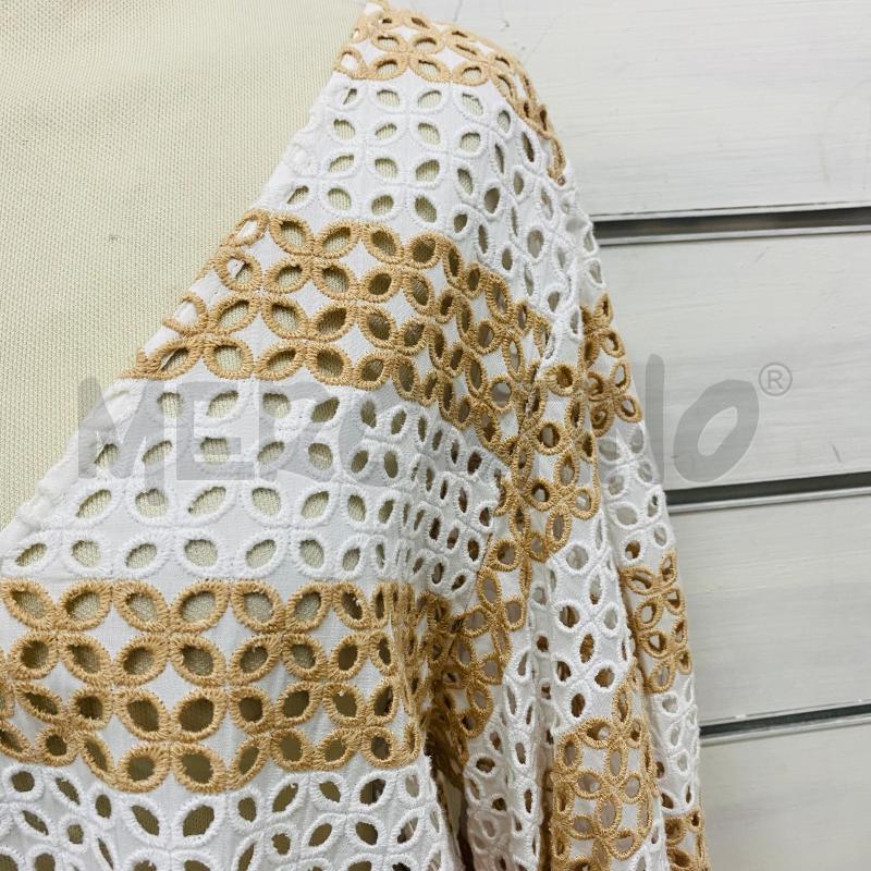 ABITO DONNA PHO TRAFORO PIZZO SAN GALLO BEIGE BIANCO | Mercatino dell'Usato Lago patria - giugliano in c. 3