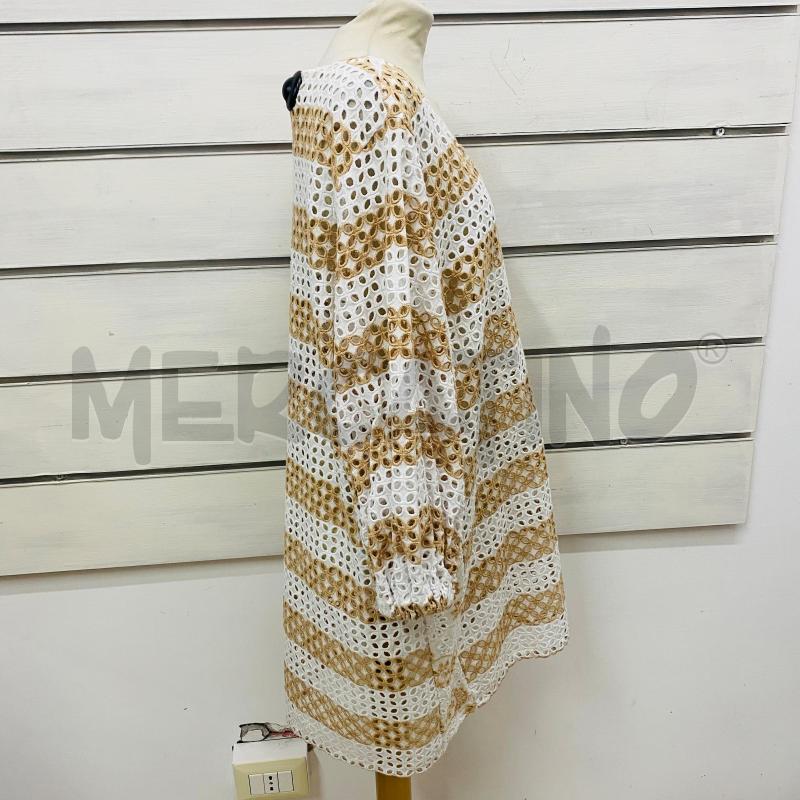 ABITO DONNA PHO TRAFORO PIZZO SAN GALLO BEIGE BIANCO | Mercatino dell'Usato Lago patria - giugliano in c. 4
