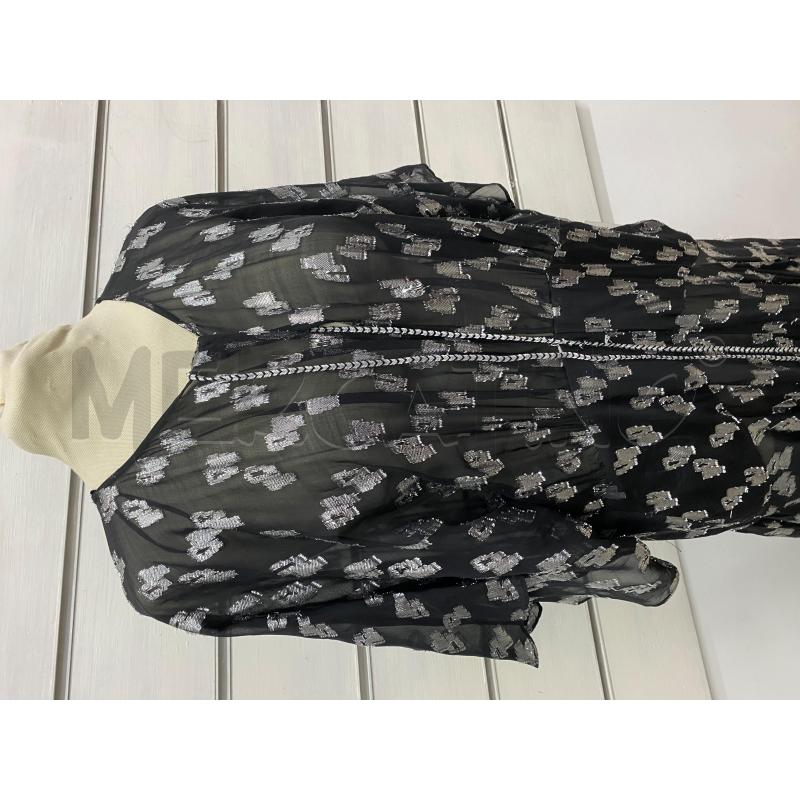 ABITO DONNA PINKO NERO INTERTI LAMÈ ARGENTO | Mercatino dell'Usato Lago patria - giugliano in c. 2
