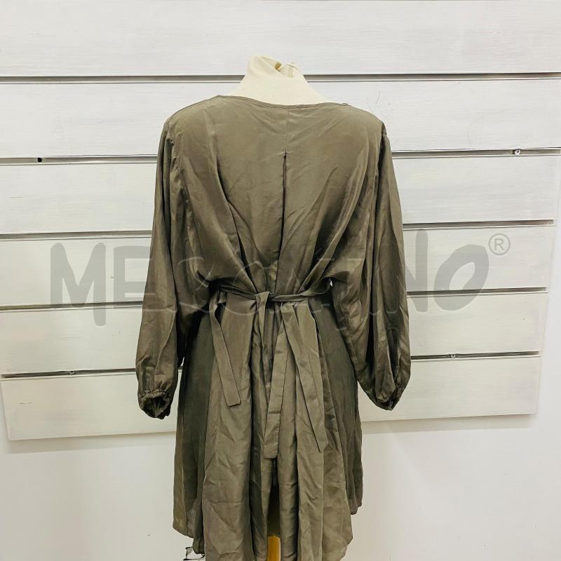 ABITO DONNA PINKO SILK TORTORA SPALLINE PAILETTES | Mercatino dell'Usato Lago patria - giugliano in c. 5