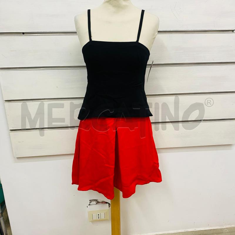 ABITO DONNA PINKO SOPRA NERO SOTTO ROSSA  | Mercatino dell'Usato Lago patria - giugliano in c. 1