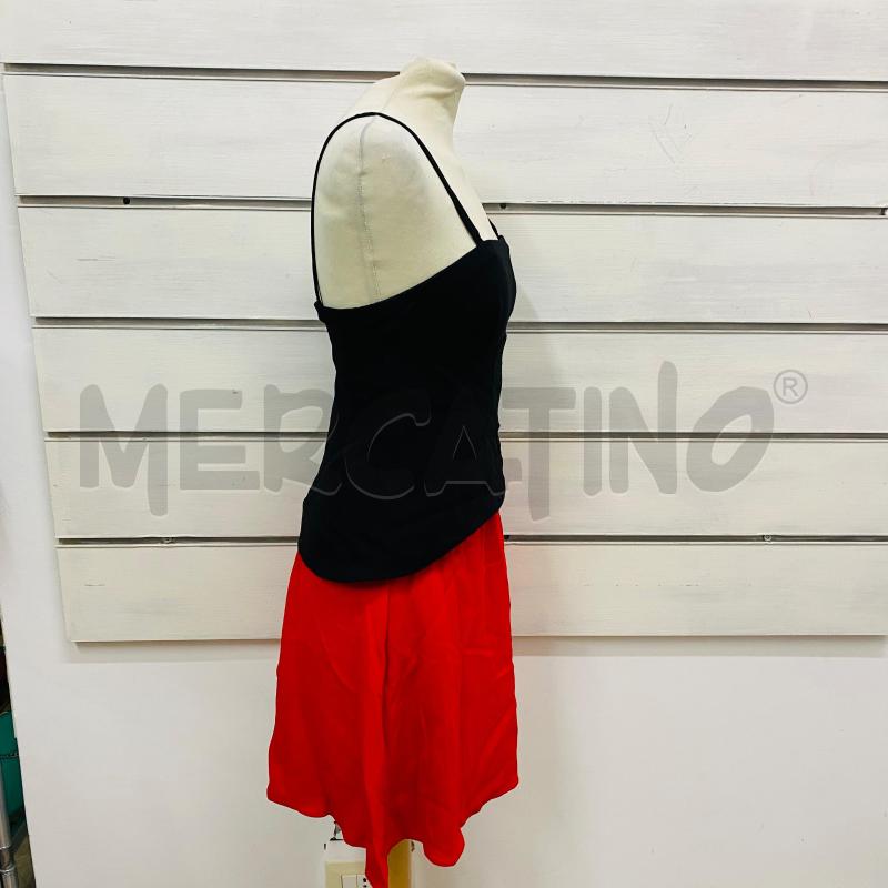 ABITO DONNA PINKO SOPRA NERO SOTTO ROSSA  | Mercatino dell'Usato Lago patria - giugliano in c. 3
