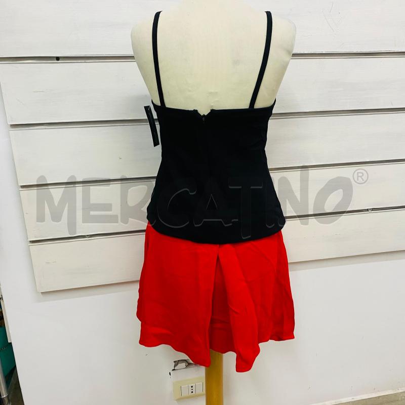 ABITO DONNA PINKO SOPRA NERO SOTTO ROSSA  | Mercatino dell'Usato Lago patria - giugliano in c. 4