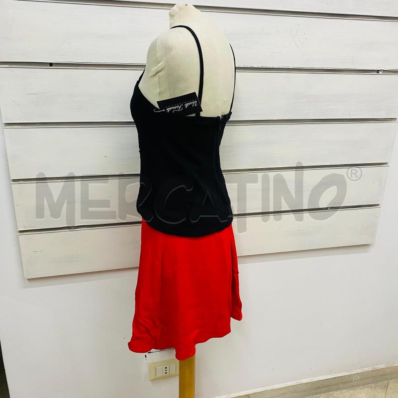 ABITO DONNA PINKO SOPRA NERO SOTTO ROSSA  | Mercatino dell'Usato Lago patria - giugliano in c. 5