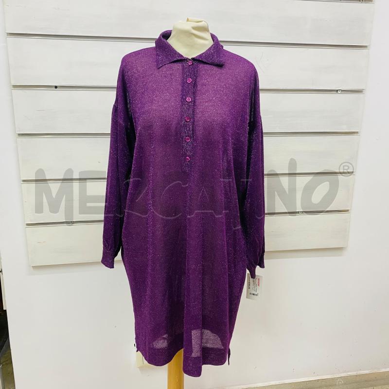 ABITO DONNA PINKO VIOLA LUREX | Mercatino dell'Usato Lago patria - giugliano in c. 1