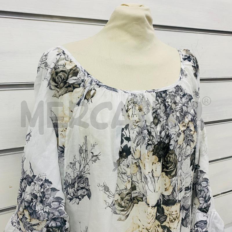 ABITO DONNA TWIN SET BIANCO FANTASIA FIORI GRIGIO BEIGE | Mercatino dell'Usato Lago patria - giugliano in c. 2
