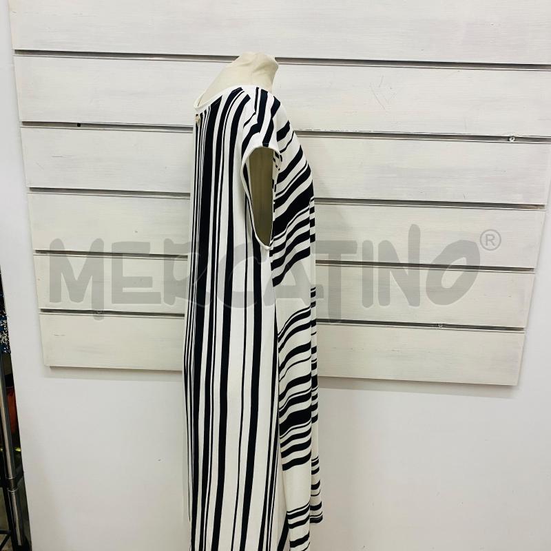 ABITO DONNA TWIN-SET BIANCO RIGHE NERE | Mercatino dell'Usato Lago patria - giugliano in c. 3