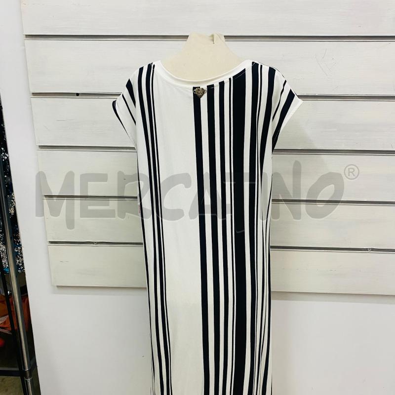 ABITO DONNA TWIN-SET BIANCO RIGHE NERE | Mercatino dell'Usato Lago patria - giugliano in c. 4