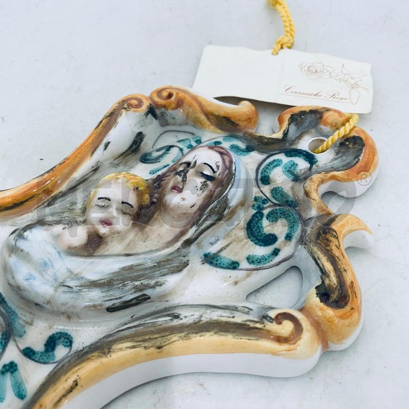 ACQUASANTIERA GRANDE CERAMICHE DI ROSEO  | Mercatino dell'Usato Lago patria - giugliano in c. 3