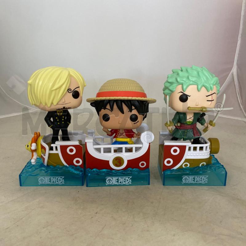 ACTION FIGURE BARCA ONE PIECE CON 3 FUNKO POP | Mercatino dell'Usato Lago patria - giugliano in c. 1