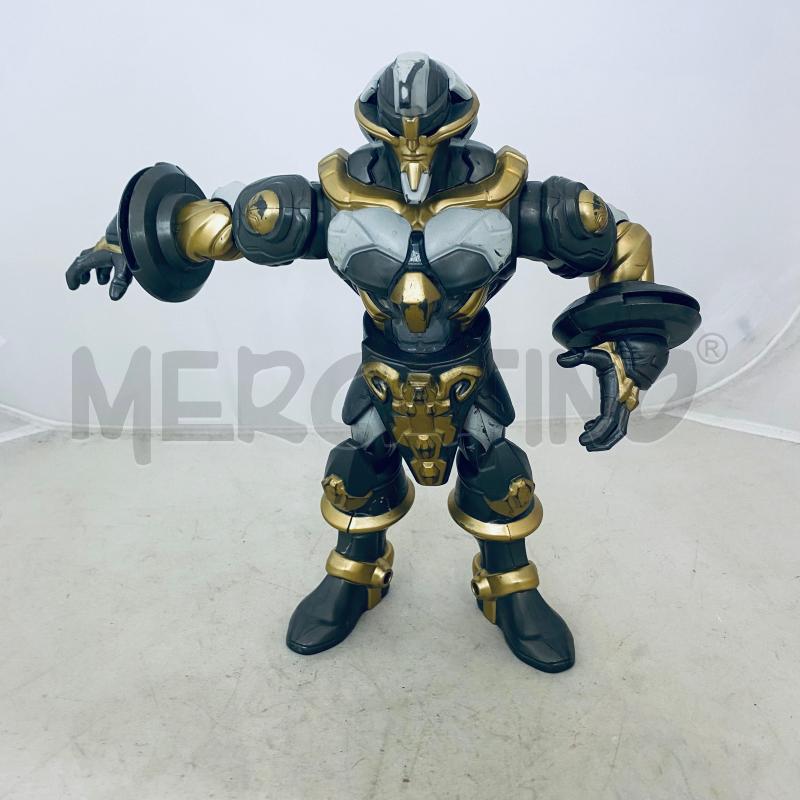 ACTION FIGURE GORMITI GRIGIO E DORATO | Mercatino dell'Usato Lago patria - giugliano in c. 1