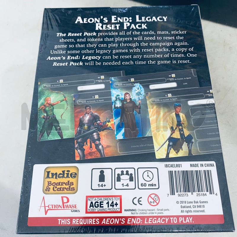 AEON'S END - LEGACY + RESET PACK | Mercatino dell'Usato Lago patria - giugliano in c. 3
