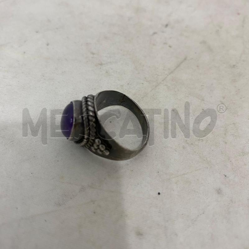 ANELLO DONNA 925 PIETRA LILLA LAVORATO | Mercatino dell'Usato Lago patria - giugliano in c. 2