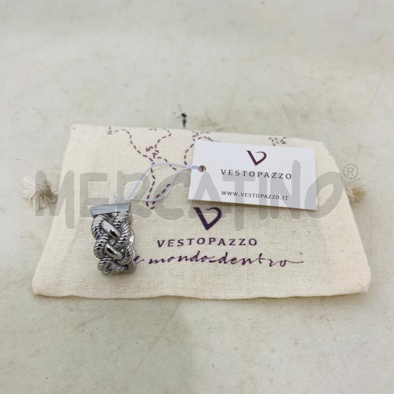 ANELLO DONNA VESTOPAZZO INTRECCIATO REGOLABILE | Mercatino dell'Usato Lago patria - giugliano in c. 1