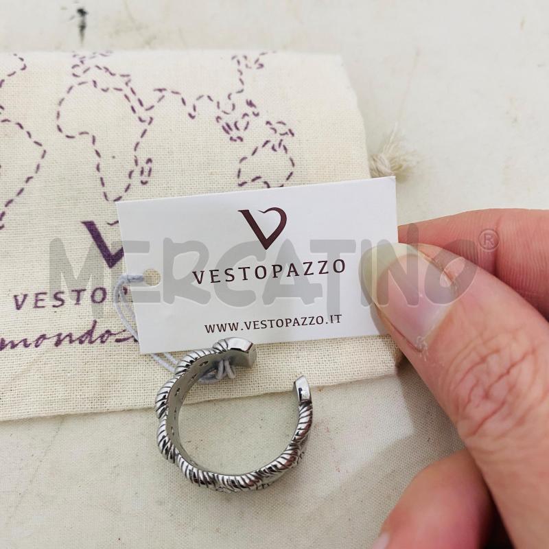 ANELLO DONNA VESTOPAZZO INTRECCIATO REGOLABILE | Mercatino dell'Usato Lago patria - giugliano in c. 5