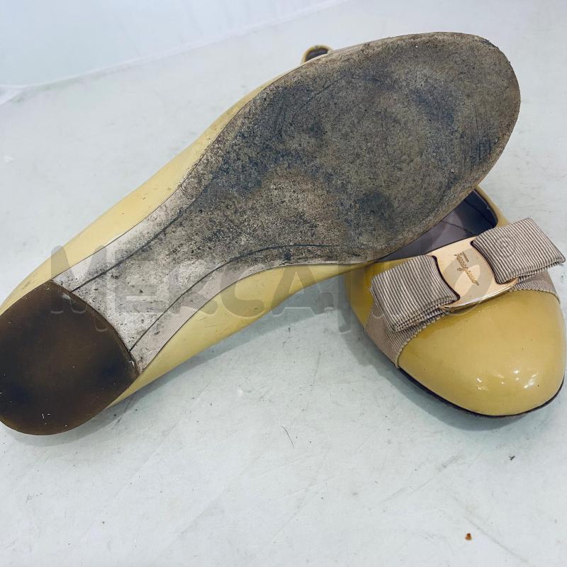 BALLERINA SALVATORE FERRAGAMO GIALLINA  | Mercatino dell'Usato Lago patria - giugliano in c. 3