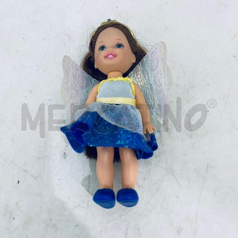 BAMBOLA FATINA BARBIE VESTITO BLU | Mercatino dell'Usato Lago patria - giugliano in c. 1