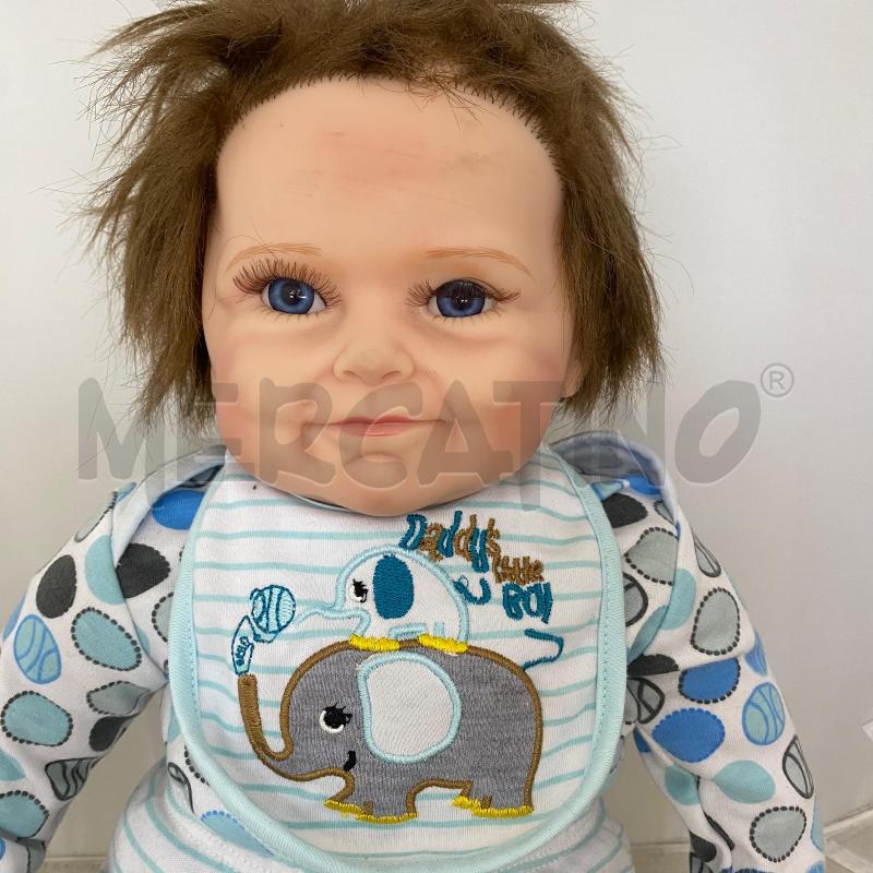 BAMBOLA REBORN VESTITO BLU | Mercatino dell'Usato Lago patria - giugliano in c. 2
