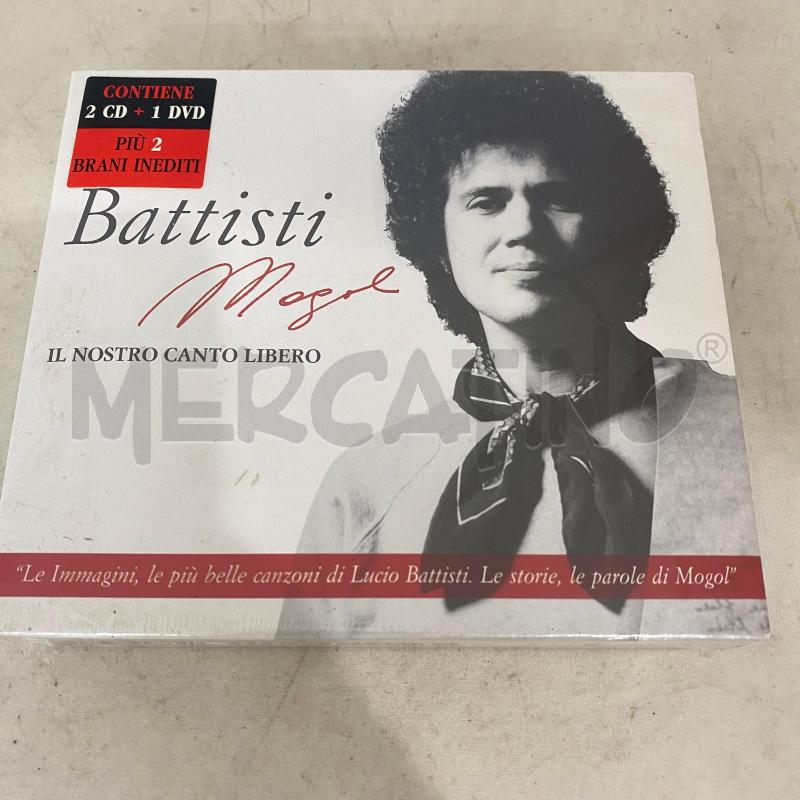 BATTISTI 2CD + 1 DVD NUOVO IMBALLATO | Mercatino dell'Usato Lago patria - giugliano in c. 1