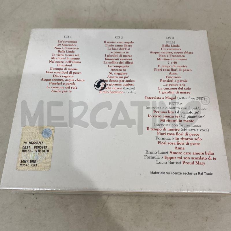 BATTISTI 2CD + 1 DVD NUOVO IMBALLATO | Mercatino dell'Usato Lago patria - giugliano in c. 4