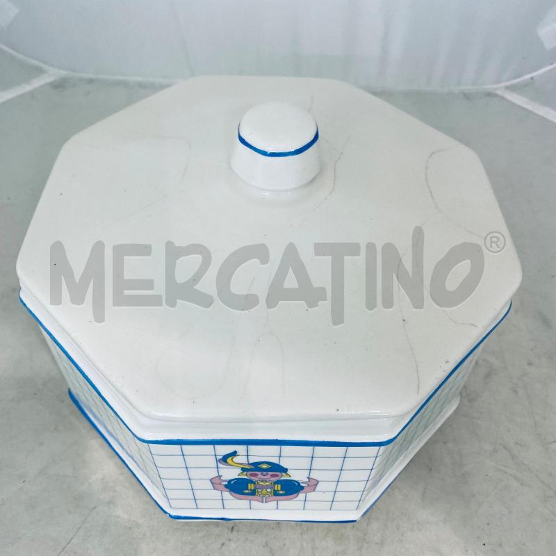 BISCOTTIERA DERUTA CERAMICA GRAN TURCHESE SANTUCCI | Mercatino dell'Usato Lago patria - giugliano in c. 2