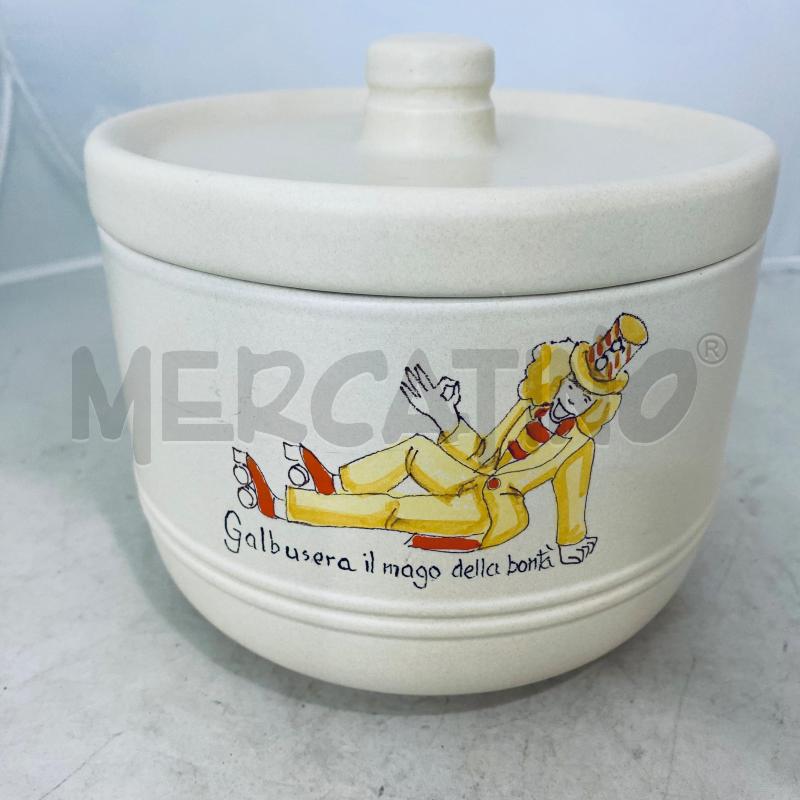 BISCOTTIERA GALBUSERA DECORATA A MANO SIC BEIGE | Mercatino dell'Usato Lago patria - giugliano in c. 1