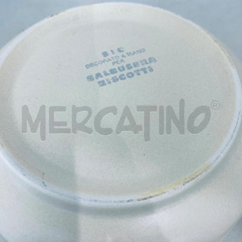 BISCOTTIERA GALBUSERA DECORATA A MANO SIC BEIGE | Mercatino dell'Usato Lago patria - giugliano in c. 4