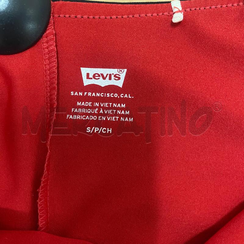 BODY DONNA LEVI'S ROSSO PROFILO NERO | Mercatino dell'Usato Lago patria - giugliano in c. 4