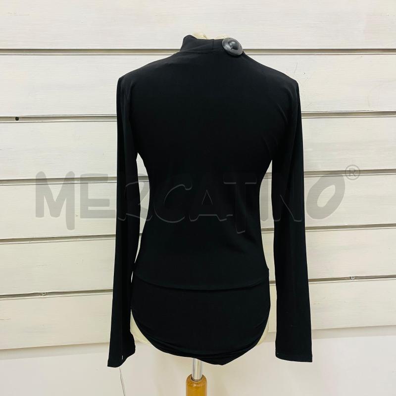 BODY DONNA REVISE NERO STRASS QUADRATI | Mercatino dell'Usato Lago patria - giugliano in c. 4