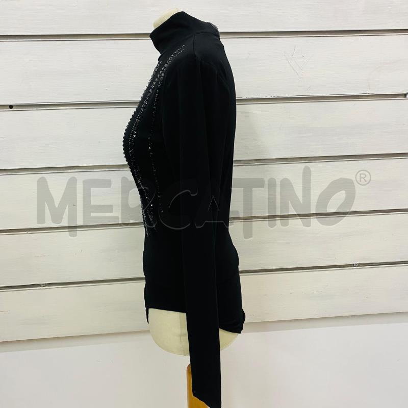BODY DONNA REVISE NERO STRASS QUADRATI | Mercatino dell'Usato Lago patria - giugliano in c. 5