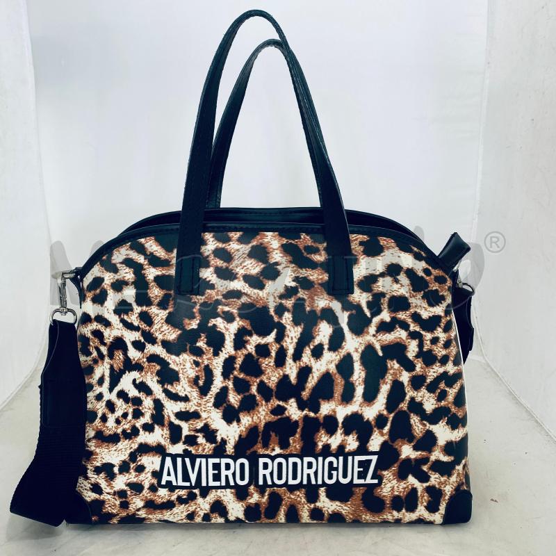 BORSA DONNA ALVIERO RODRIGUEZ MOD. LADY LEOPARD DUA MANICI | Mercatino dell'Usato Lago patria - giugliano in c. 1