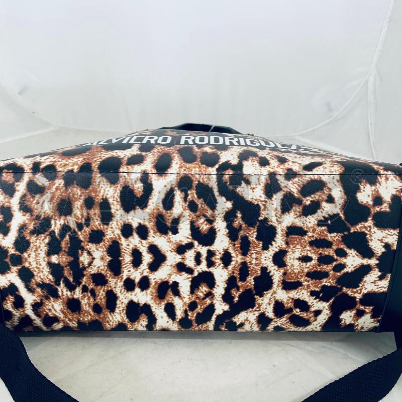 BORSA DONNA ALVIERO RODRIGUEZ MOD. LADY LEOPARD DUA MANICI | Mercatino dell'Usato Lago patria - giugliano in c. 3