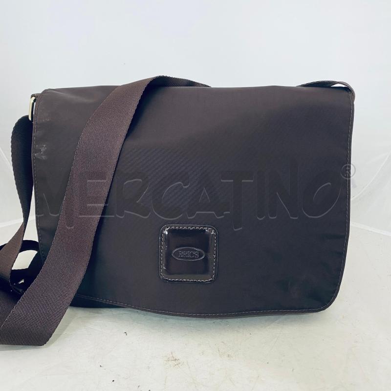 BORSA DONNA BRIC'S MARRORE SCURO IN TESSUTO | Mercatino dell'Usato Lago patria - giugliano in c. 1