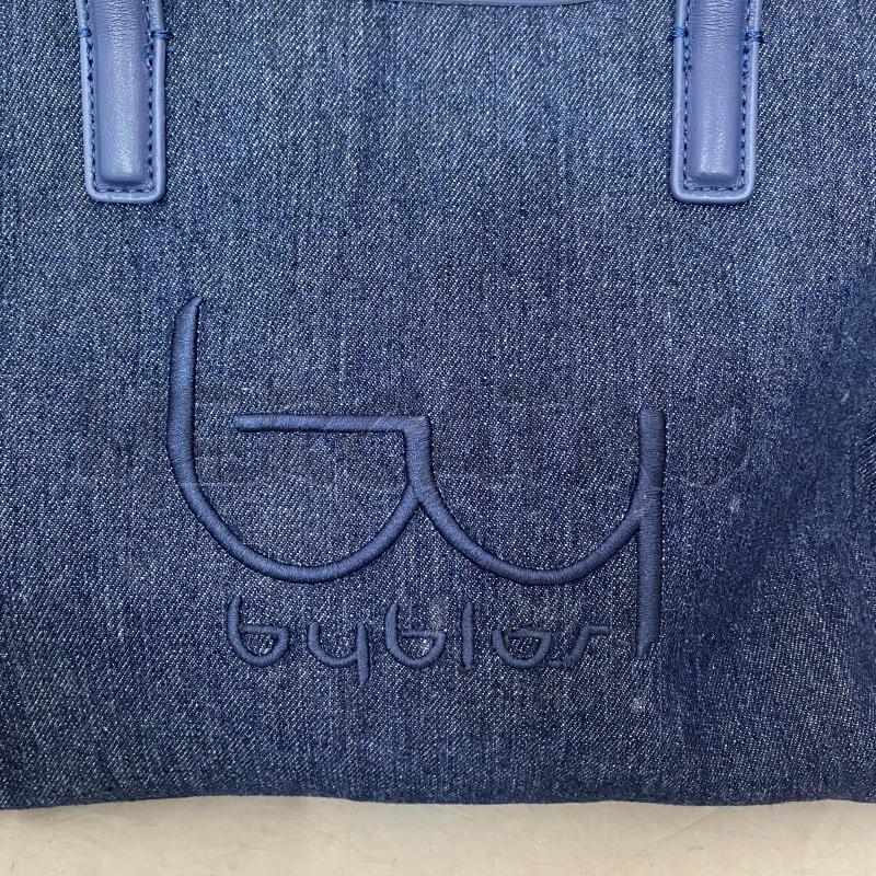BORSA DONNA BYBLOS DENIM SCURO DUE MANICI | Mercatino dell'Usato Lago patria - giugliano in c. 2