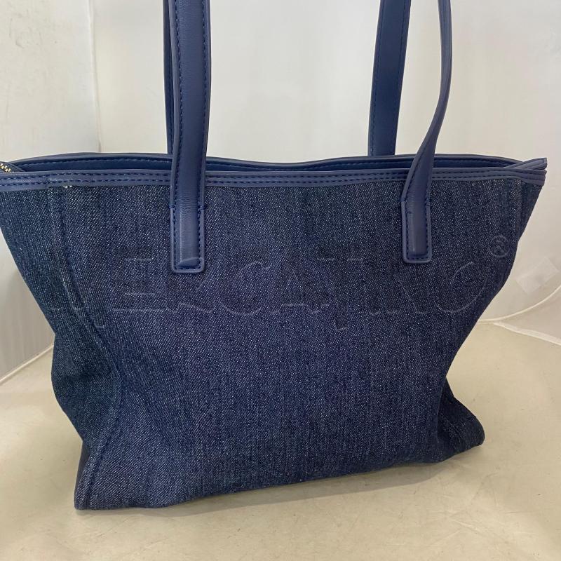 BORSA DONNA BYBLOS DENIM SCURO DUE MANICI | Mercatino dell'Usato Lago patria - giugliano in c. 4