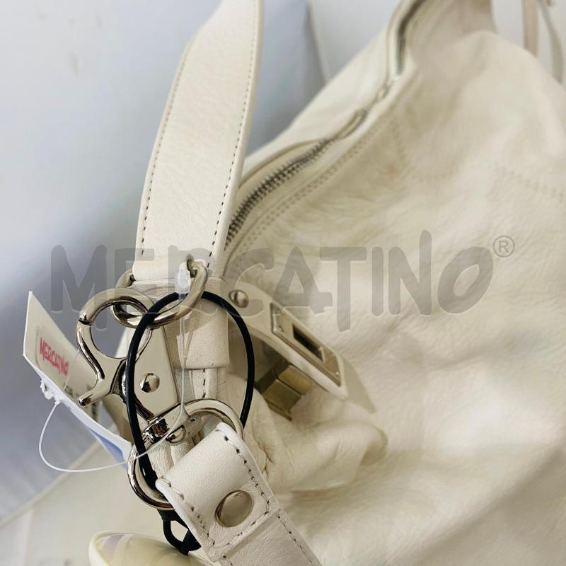 BORSA DONNA CAROL J. BIANCA PELLE  | Mercatino dell'Usato Lago patria - giugliano in c. 3