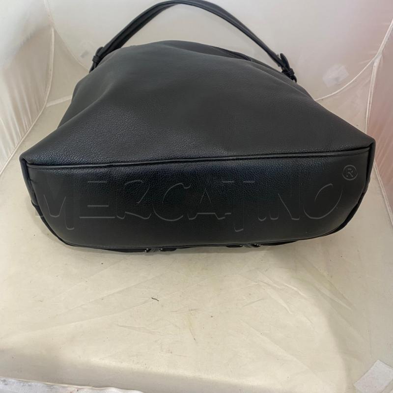 BORSA DONNA CHARRO NERA SCAMOSCIATA PICCOLE BORCHIE UN MANICO  | Mercatino dell'Usato Lago patria - giugliano in c. 4
